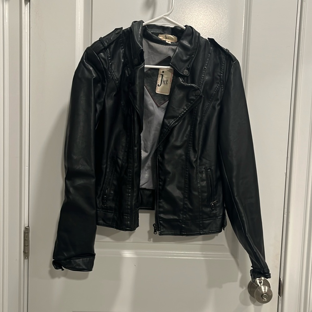 Anthropologie leather jacket!